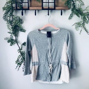 Anthropologie Dolan zip-up jacket sz m